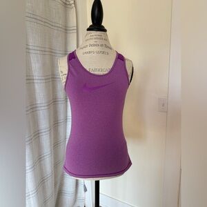 Nike Purple Dri-fit Tank Top